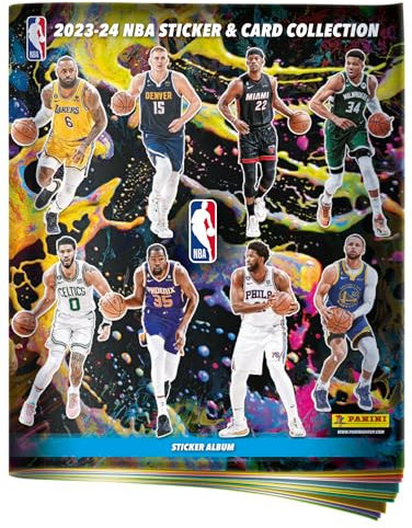 Panini Ball Basket NBA US 2023-2024 - Album + Range Carte, Stampa Lettere, 004605AF