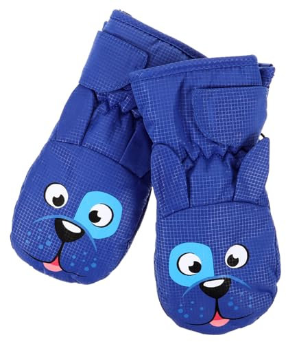 BESPORTBLE Ski Fäustlinge Für Junge Mädchen Winterhandschuhe Winddicht Schnee Kinderskihandschuhe Snowboardhandschuhe Leicht Tragbar rutschfeste Texturen Handflächen Finger Sicherer Grip