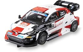 SCALEXTRIC - Coche de Carreras Advance - Coche Slot Escala 1:32 (Toyota Yaris WRC - Montecarlo '23)