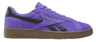 Reebok Unisex Club C Grounds UK Sneaker, ROYALPURPLE/DIGITALLIME/Gum, 44,5 EU, Royalpurple Digitallime Gum, 44.5 EU