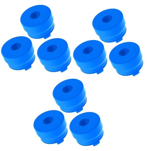 HOMSFOU 9pezzi Silicone Per Brocche Copertura Riutilizzabile Per Contenitori Protezione Antispruzzo e Facile Per