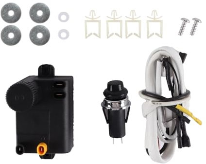 Gorise Allumeur électrique pour allume-gaz piézoélectrique série 210/310, pièce de rechange pour allume-barbecue (modèles 2013 et plus récents), allume-gaz électronique Weber 7642