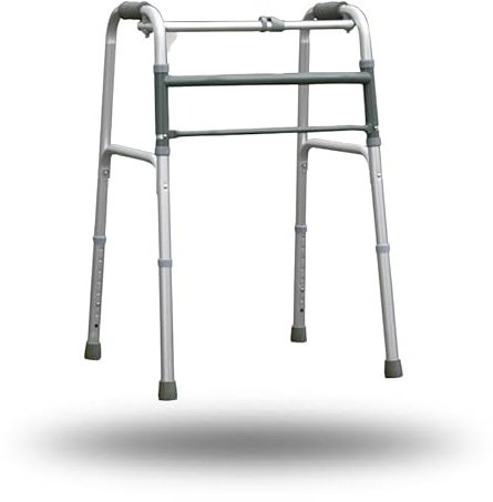 Euromedis - Déambulateur léger, pliable et à hauteur réglable de 74 à 93 cm - Aide à la mobilité