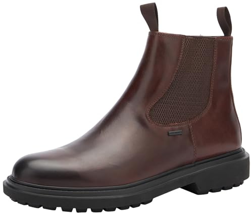 Geox U Faloria B Abx, Caviglia barca Uomo, Kaffee B0003z, 46 EU