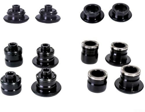 Bike Hub QR Quick Release Thru Axle Adapter Converter End Cap 9151012, Made of durable and practical, Front & Rear Hub Compatibility(12 * 142mm)
