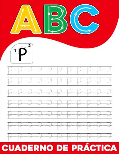 Cuaderno de Práctic Caligrafía para adultos en español: Mejora tu caligrafía en letra Imprenta con letras & Adolescentes