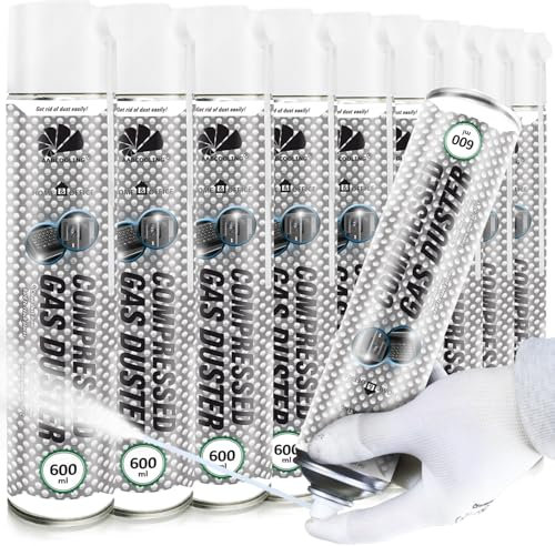 AABCOOLING Home&Office Sprays Nettoyants pour Moteur 9x600ml – Bombe de Froid -50°C, Enlèvement Résidus, Montage Roulements, Congélation Métaux, Air Comprimé Puissant, K5