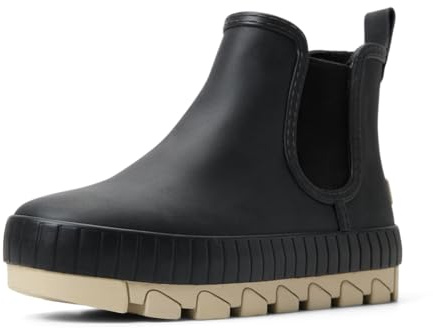 Sperry Women's Torrent Chelsea Rain Boot, Black, 9