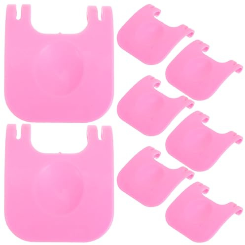 Gadpiparty Clips de Sujeción para Jaulas de Animales Pequeños 8 Piezas de Plástico Resistentes para Conejos y Hámsters Fijación Estable para Jaulas en Interiores