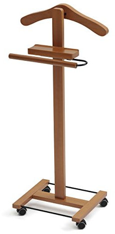 Arredamenti Italia 105 Junior, Holz veredelt, Buchenholz, Hellbraun, 32 x 37 x 101 cm