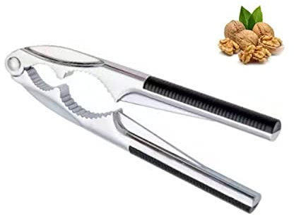 Cascanueces,Abrenueces con Mango Antideslizante Abridor de Nogal Abre Nueces Robusto en Metal Multifunción Herramientas de Cocina Para Nuez Castañas Nueces de Brasil Mariscos Concha Langosta Cangrejo