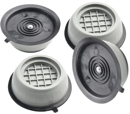 4 St Gummi For Tvättmaskinsunderlägg, Vibrationsdämpande Benstopp, Fotplatta, Hartsfiber, Kompatibel Med TPU-lim, Tvättmaskinstillbehör