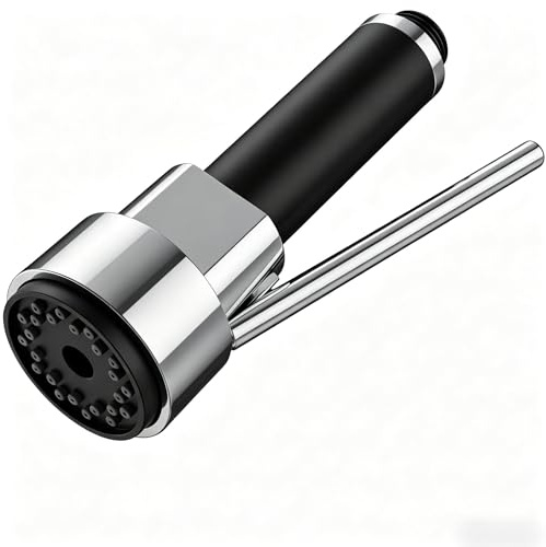 Douchette Cuisine Robinet D’évier Extractible Chromé, G1/2 avec Stop Eau