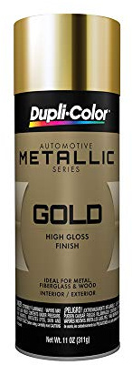 Dupli-Color EGS100007 Instant Enamel Metallic Automotive Paint – Gold Spray Paint - 11 oz. Aerosol Can
