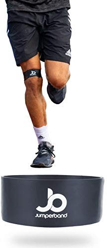 Jumperband Run Läuferknie Bandage (Knie) für Herren und Frauen (Sport, Jogging, Alltag) Lindert Schmerzen + Perfekte Passform + Überall Einsetzbar + Kein Verrutschen (S)