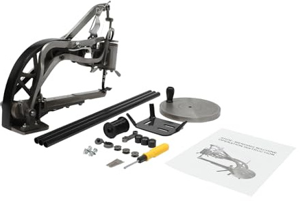 Máquina de reparación de zapatos, manual para reparación de zapatos, máquina de coser Cobbler, dirección ajustable 360°, reparación de zapatos, máquina de coser manual, máquina de coser de cuero para