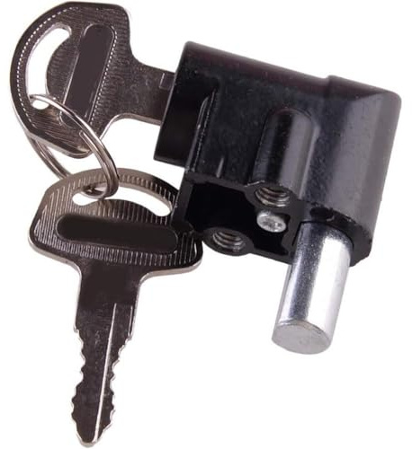 Car Repair Parts Motorcycle Steering Lock with Two Keys 2 Position Switch Stainless Steel Accessories Fit for Suzuki GN125 Easy Maintenance