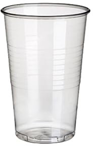 Unbekannt 2500 x Trinkbecher, PP 0,3 l Ø 7,8 cm 11,3 cm transparent