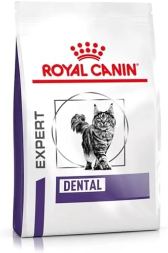 ROYAL CANIN Expert DENTAL | 1,5 kg | Aliment complet pour chats adultes | Pour les sensibilités de la cavité buccale | Pour soutenir la santé dentaire | Complexe contre les boules de poils