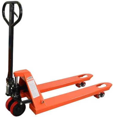 echoENG Transpallet manuale | Portata 2500 kg | Lunghezza forche 1150 mm | Ruote in PU | Carello elevatore doppi rulli | MA SL TT25