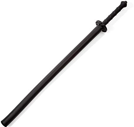 Playwell de Luxe Arts Martiaux Noir Polypropylène Full Contact Mousse Rembourré Chanbara Épée - 39