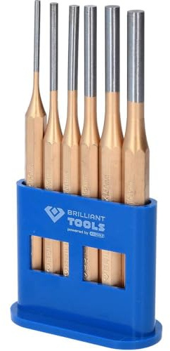 BRILLIANT TOOLS BT085070 Jeu de chasses, 6 pcs [Powered by KS TOOLS] | Jeu de chasse-goupilles, 6 pcs