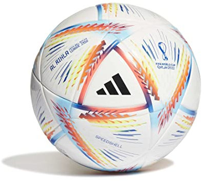 adidas Al Rihla League Junior 350 Weltmeisterschaft 2022 Fußball, (Größe 5)