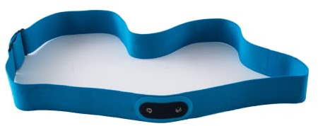 Rich Green Valley Brustgurt passend für Suunto Smart Herzfrequenzgürtel, weich, verstellbar, Standard-Herzfrequenzmesser, Ersatz-Brustgurt, Standard (blau)