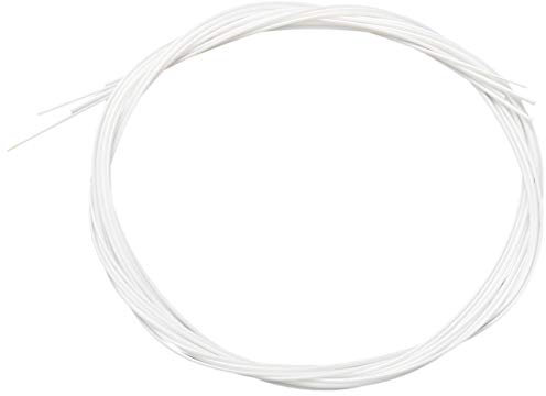 moonsun 4 Stück/Set weiße langlebige Nylon-Ukulelensaiten, Ersatzteil für 53,3 cm, 58,4 cm, 66 cm Saiteninstrumente
