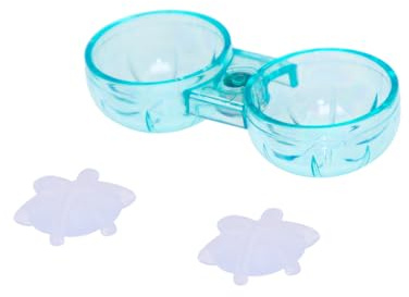 Contact Lens Cleaner kit, Suit for Contact Lens Cleaner Machine EV Pro/EV Plus, Magnetic Cleaning Slot for Long-Term Colored Lens & RGP Lens Soft Lens Hard Lens Daily Care Medical Grade Material
