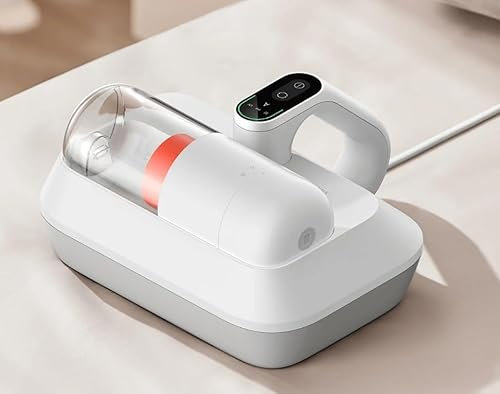 Xiaomi Dust Mite Vacuum Cleaner Pro – 14000 Pa Saugleistung, UV-Licht, intelligentes Display, 4-stufiges Filtersystem und 55°C Warmlufttrocknung für effektive Milben- und Staubentfernung