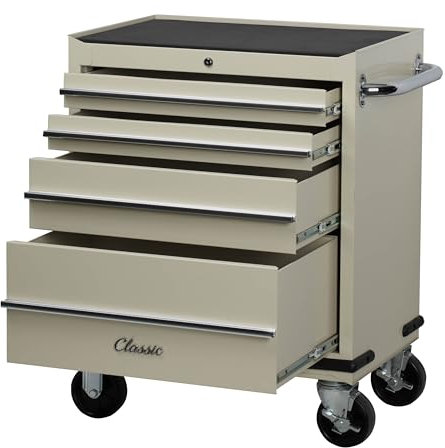 Hilka CL4DT 4 Drawer Classic Trolley