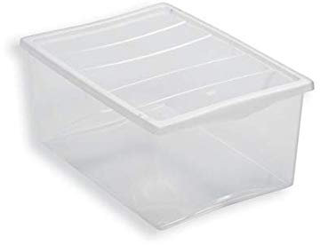 BELLI E FORTI SCATOLA IN PLASTICA PORTA OGGETTI SPRING BOX 55 X 39 X 25