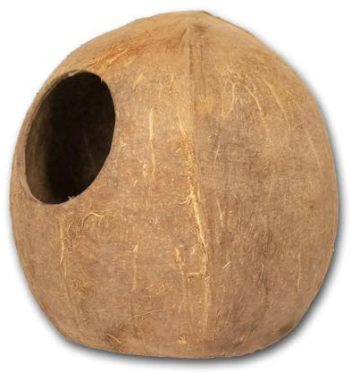 Reptiles Planet Coco Cave - Escondite Natural de Coco para Animales pequeños