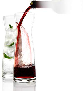 Stölzle Lausitz Jarra Universal 2 x 500 ml – Jarra elegante de cristal sin plomo para agua zumo leche o licores – Apta para lavavajillas – Fabricada en Alemania – Diseño práctico y sofisticado