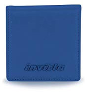 Invicta Portamonete Invicta, Vera Pelle, Limited Edition Blu, Unisex a dulto, Interno Bicolor