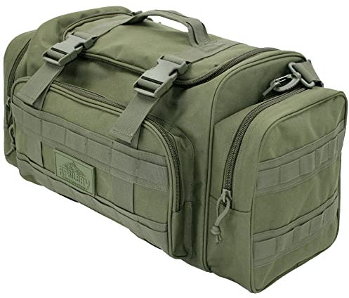 APRILBAY Duffle Bag Gymnastiktasche Reise- Wander- & Trekking-Sporttasche Jagd- & Angeltasche Hochwertig & Langlebig (43L,Grün)