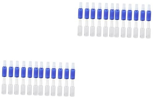 FOMIYES 24 Stück Sprühflaschen Für Haare Toner Für Haare Kunststoff Transparente Sprühflaschen Make-Up-Lotion Vakuumflaschen Leere Flaschen Emulsionsflaschen Shampoo
