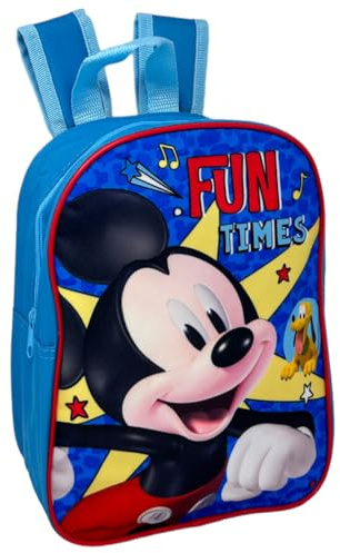 Zaino asilo Topolino Disney borsa scuola accessorio per bambini tempo libero passeggio 28 x 22 x 10 cm