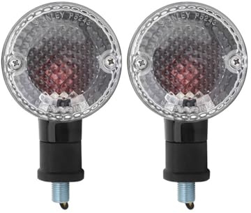 motorcykelblinkers Kompatibel Med För Bolt XV950 R/C 2014-2018 Motorcykel Blinkers Retro Bullet Indikatorlampa Glödlampa