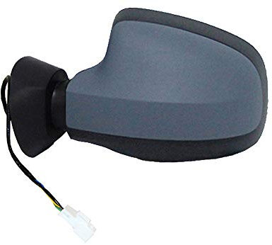 Alkar 6139594 Miroir convexe chauffant électrique complet extérieur, Gris