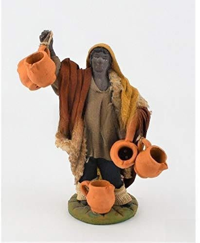 Moro con brocche appese in Terracotta cm.12