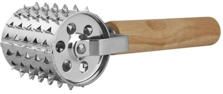 COLLBATH Viande Acier Inoxydable Attendrisseur à Viande avec Manche Outil Simple pour Attendrir La Et Casser Tendons