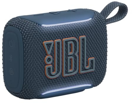 JBL Go 5, Altavoz Ultraportátil Bluetooth, Resistente al Agua, Azul