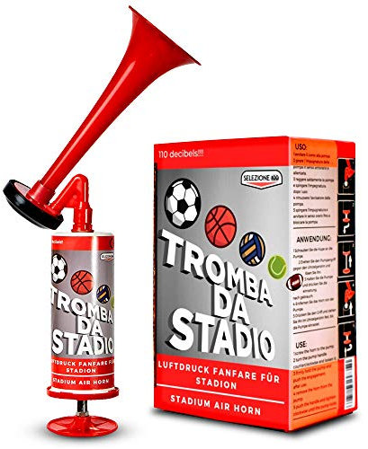 SELEZIONE100 airhorn druckluft tröte, druckluftfanfare extrem laut, luftdruck fanfare, luftdruckfanfare airhorn druckluft, fussballhupe drucklufttröte, presslufthupe nebelhorn druckluft ohne gas.110Db
