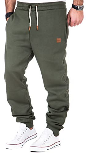 REPUBLIX Herren Sporthose Jogger Jogginghose Sweatpants Trainingshose R-0053 Khaki L