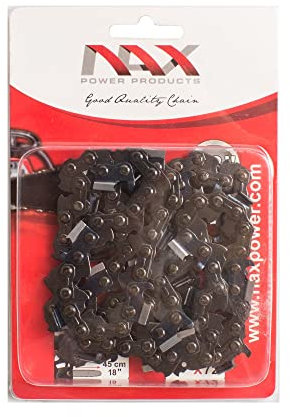 Cadena NAX 18 pulgadas para motosierra de gasolina Motosierra NAX400C - 72 eslabones - 0,325 x 1,5 - repuesto