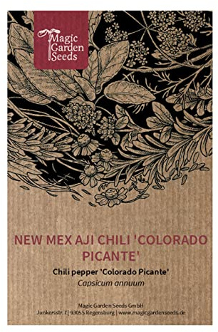 New Mex Aji Chili 'Colorado Picante' (Capsicum annuum) - ca. 10 frön
