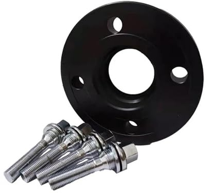 CLWYWUL Distanziali Ruote Auto Compatibile con Peugeot 408 406 207 208 301 1007 306 206 106 307 308 2008 3008 Kit di Adattatori Distanziatori per Ruote Auto 4x108 CB 65.1 15/20mm(15mm)