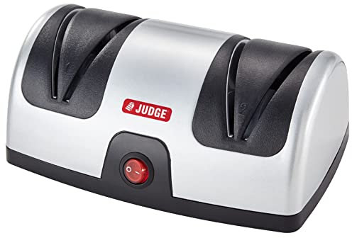 Judge Electric Knife Sharpener & Honer, 9cm x 11cm x 25cm - 2 Year Guarantee